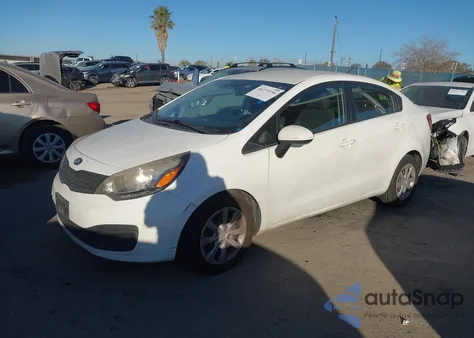 2013 Kia Rio Lx from USA, damaged, VIN KNADM4A30D6319646